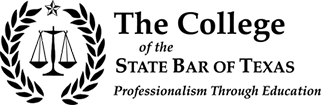 Logo Recognizing Todd Law Firm's affiliation with The College of the State Bar of Texas